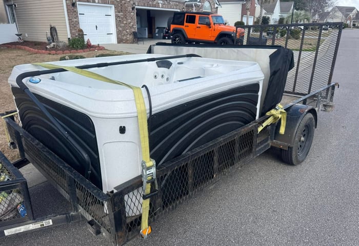 Hot Tub Hauling